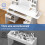 ALFORDSON Coiffeuse Maquillage Miroir Vanité Éclairage LED Chambre à Coucher 5