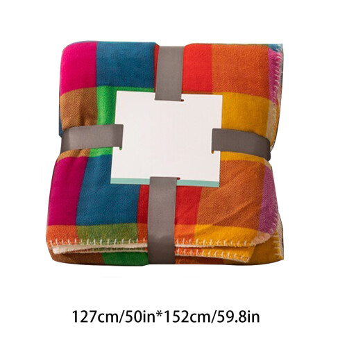 Queen Size Coral Wool Blanket Thickened Double Layer 2