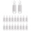 white portable plastic key fob key tag ID labels 20 pieces 1