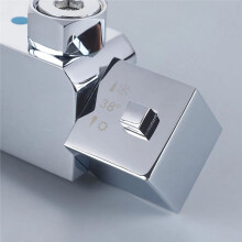 1Pair Square Shower Temperature Control Handle Knob Thermostatic Handle Brushes Bathroom Cleaning Tools Home Improvement