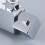 1Pair Square Shower Temperature Control Handle Knob Thermostatic Handle Brushes Bathroom Cleaning Tools Home Improvement 1