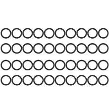 10 pcs Black Rubber Oil Seal O Shaped Rings Seal washers 16 x 12 x 2 mm