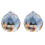 Crystal chandelier pendants clear ball prisms 2 pcs 1