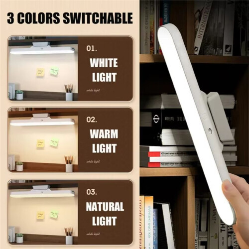 LED Magnetic Eye Protection Remote Reading  Desk Lamp Three-Speed Stepless Dimming USB Student Learning Lamp