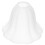 Glass lampshade for E27 desk or wall lamp 1