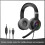 Bluetooth gaming headset med mikrofon og støj 4