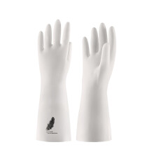 Latex dishwashing gloves waterproof M size 33cm