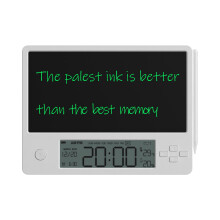 Tarmeek LCD Writing Tablet with Calendar Clock Alarm Memo