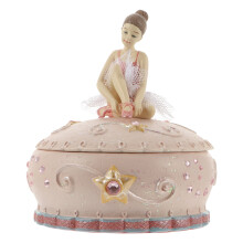 Ballet Music Box Jewelry Storage Box for Girls