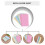 Six-hole notepad filler paper 2 pcs 5