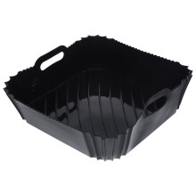 Air Fryer Roasting Pan Silicone Square Foldable 1 Pack