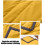 Cooling Comforter Quilt Yellow Queen 55x79 Inch 7