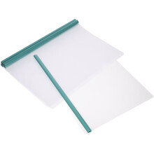 Report Covers Plastic with Sliding Bar 10 pcs