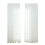 Sheer Grommet Curtains Romantic Silver Star Foil 100x270cm 1
