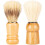 Conjunto de barbear artesanal Eease com cabo de madeira - 2 peças 1