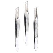 Eyebrow Tweezer Set Stainless Steel 3 Pcs