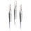 Eyebrow Tweezer Set Stainless Steel 3 Pcs 1