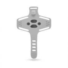 Support de Téléphone Portable en Silicone pour Vélo et Moto, 4 à 6,7 Pouces, Compatible avec pour  les Téléphones, Gris.