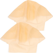 2 stuks Halloween-accessoires voor kinderen, toupet, damespruik, kale pruik, nep latexkapje, make-up emulsie, kind/meisje