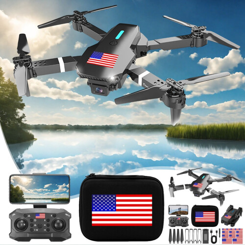 Drone for Kids - 1080P FPV Camera, Altitude Hold, Remote 1