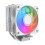 Ψύκτρα CPU Jixopn Air Λευκό 4-σωλήνας θερμότητας 10cm PWM ARGB για 2
