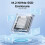 Jixopn Mini M.2 NVMe SSD-behuizing USB-C 10 Gbps 5