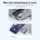 Jixopn Mini M.2 NVMe SSD-behuizing USB-C 10 Gbps 7