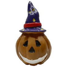 Yakbaofuo desktop aquarium ornament resin fish pumpkin