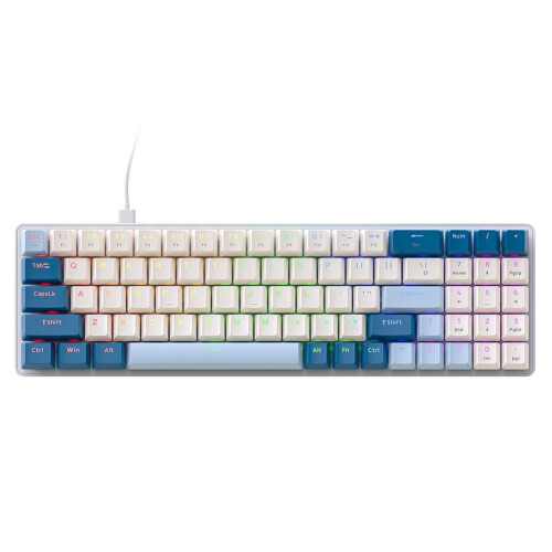 Jixopn K65 USB Wired Mechanical Gaming Keyboard Red Switch 1