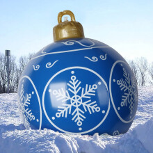 Christmas Ball Ornaments Set Inflatable 60cm