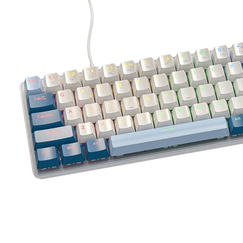 Jixopn K65 USB Wired Mechanical Gaming Keyboard Red Switch 2