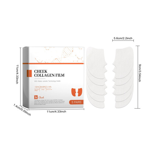 Hydrolyzed Collagen Nasolabial Patch Moisturizing Firming 2 1