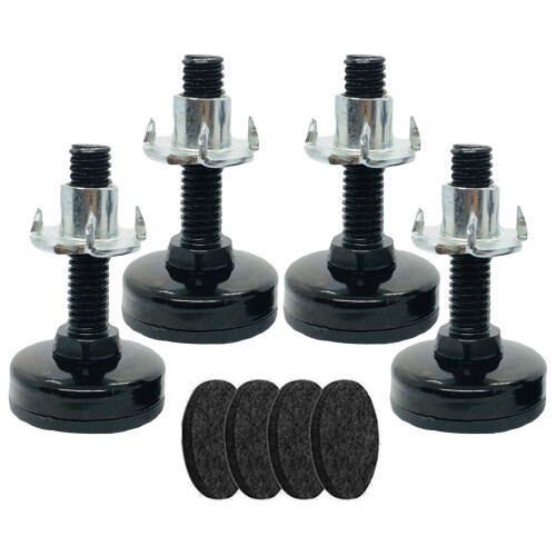 Aurora Trade Sofa Feet Adjustable 3/8 Inch 4 Pack 1