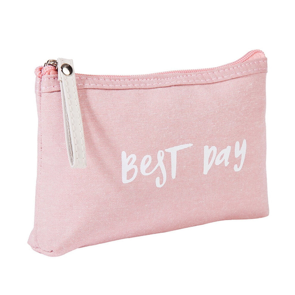 Cotton Linen Cosmetic Bag Large Capacity Travel Storage