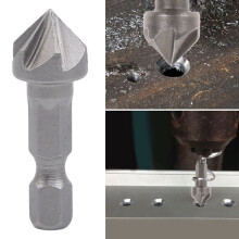 AURORA TRADE chamfer drill bit heat-treated for plastic, 6