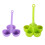 Silicone Egg Steamer with Long Handle 3 or 5 Cavities 6