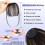 Extensiones de flequillo con clip de cabello natural para mujer 3