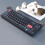 Jixopn 2.4G Bluetooth Wireless Mechanical Keyboard 68-key 4