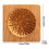 Moule à biscuits en bois 10 cm, motif sculpté 3