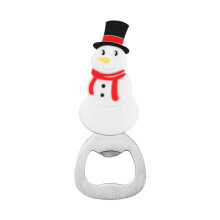Décapsuleur de Noël Père Noël Bonhomme de neige Ours (lot de 4)