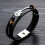 Rock Braided PE Leather Guitar Bracelet 1 pc 2