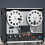 Jixopn tom båndspole 7 tommer 3/11 hul til Studer ReVox 3