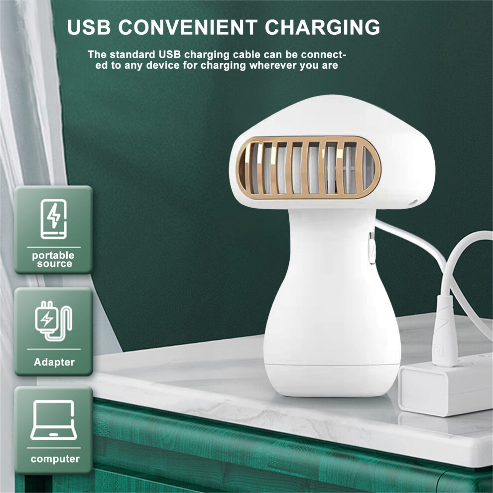 Aurigate Mini Portable Fan Usb Rechargeable 500Mah 969218190852