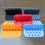 Cestello per friggitrice quadrato in silicone con manico e divisorio 8