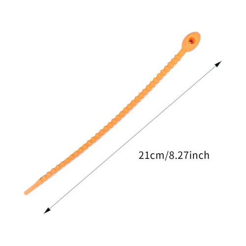 Cable Ties Grey Silicone 10 Pack 2