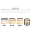 LED Magnetic Eye Protection Remote Reading  Desk Lamp Three-Speed Stepless Dimming USB Student Learning Lamp 3