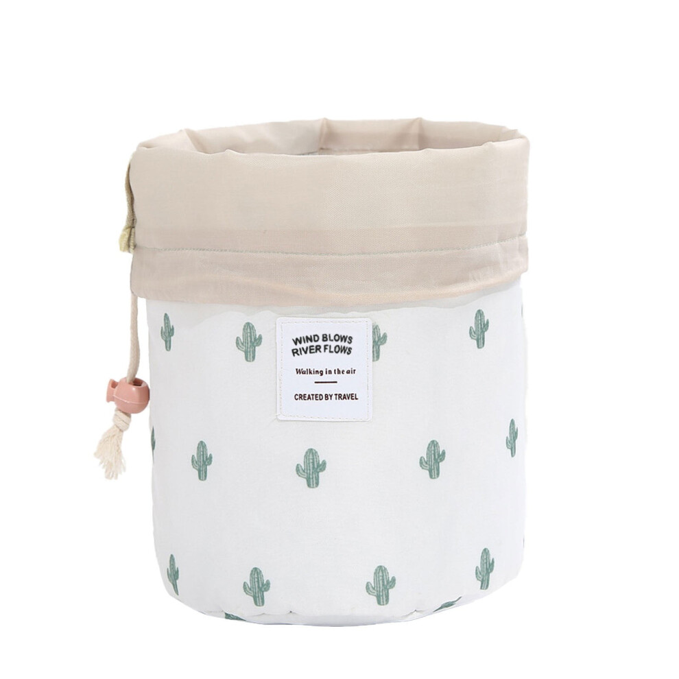 Yakbaofuo cosmetic bag cylinder drawstring 1pc