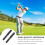 Golf shaft extender set graphite 4 pcs 6