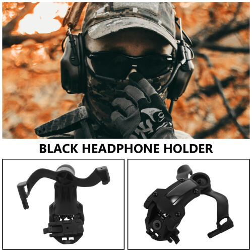 Nylon headphone rack helmet mount hook 1 piece 2