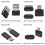 USB-C-Hub 3.0, 4-Port, ultraflacher Adapter, 2 Stück 4